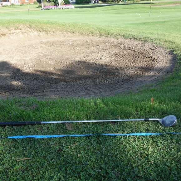 acclaim Right Handed Sand Wedge The Accurate Weapon with Gold Pride Tour Wrap - Picture 13 of 14
